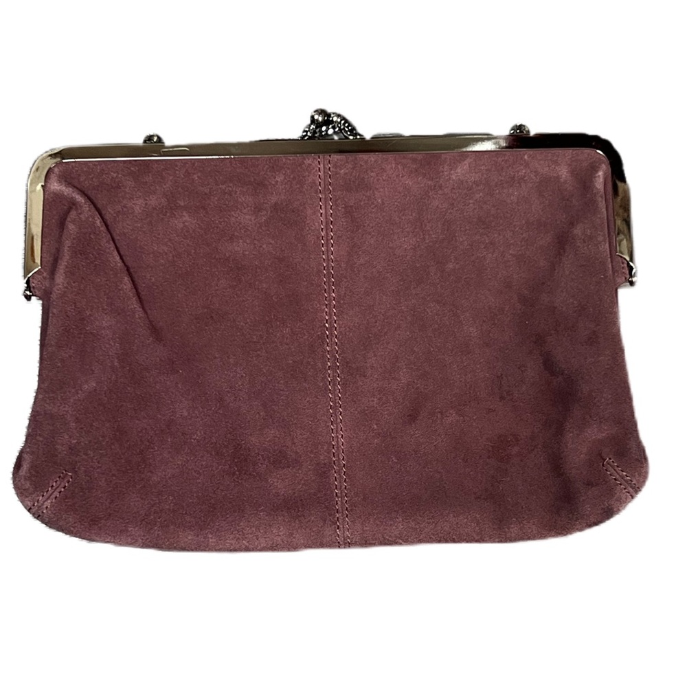 Chico’s Plum Suede Purse - Picture 2 of 13